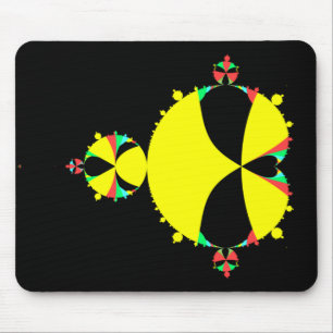Fullt mandelbrot set pop art musmatta
