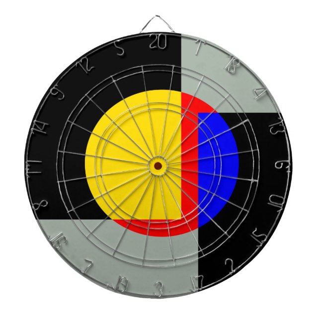 Fullt måne darttavla (Framsidan)