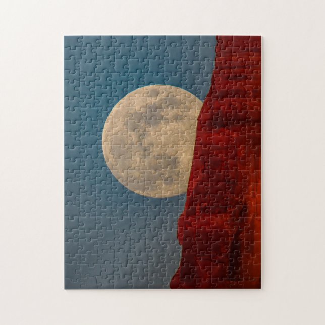 fullt måne pussel (Vertikal)