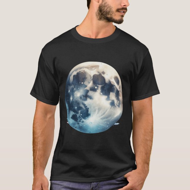 fullt måne t shirt (Framsida)