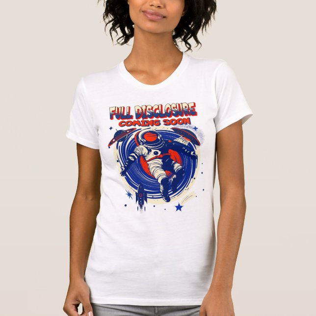 Fullt meddelande av uppgifter kommer snart | Flyta T Shirt (Framsida)