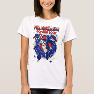 Fullt meddelande av uppgifter kommer snart Flyta T Shirt