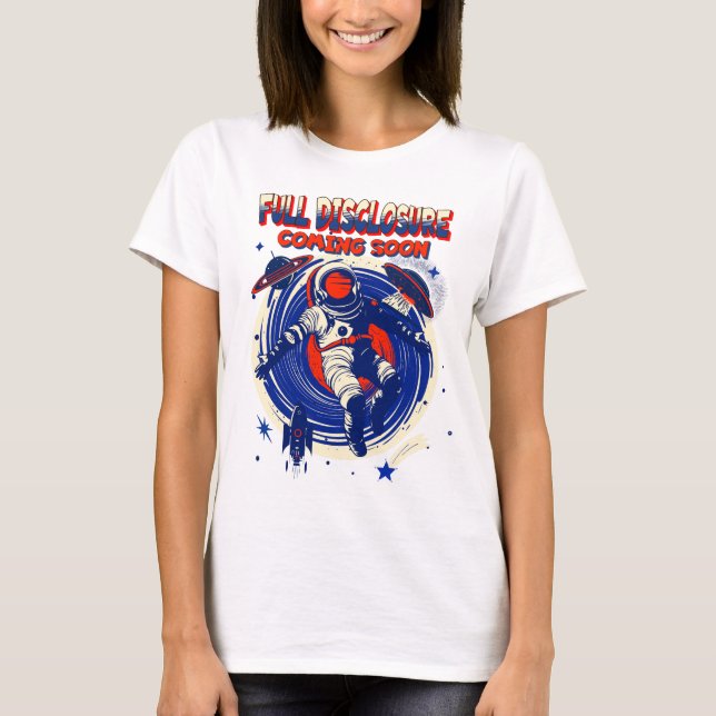 Fullt meddelande av uppgifter kommer snart | Flyta T Shirt (Framsida)