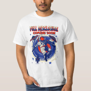 Fullt meddelande av uppgifter kommer snart Flyta T Shirt