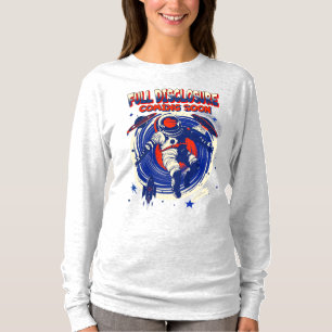 Fullt meddelande av uppgifter kommer snart Flyta T Shirt