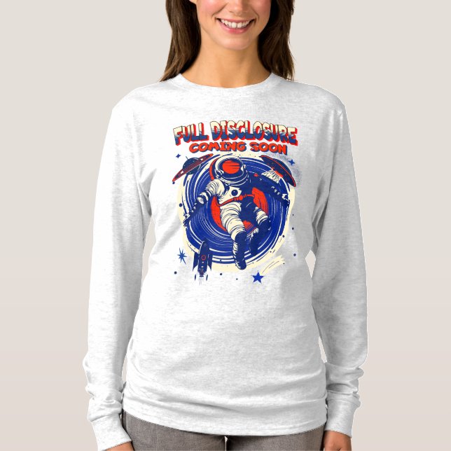 Fullt meddelande av uppgifter kommer snart | Flyta T Shirt (Framsida)