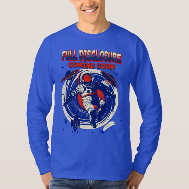 Fullt meddelande av uppgifter kommer snart | Flyta T Shirt (Framsida)