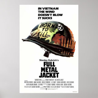Fullt Metall Jacka Poster
