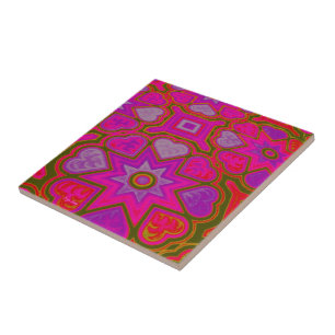 "Fullt of Kärlek" Trivet/Tile Kakelplatta