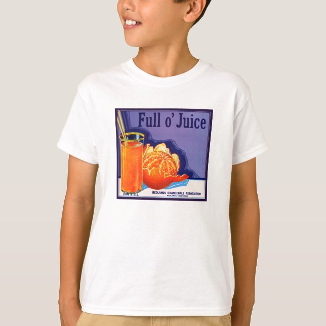Fullt o'Juice Tee Shirt (Framsida)