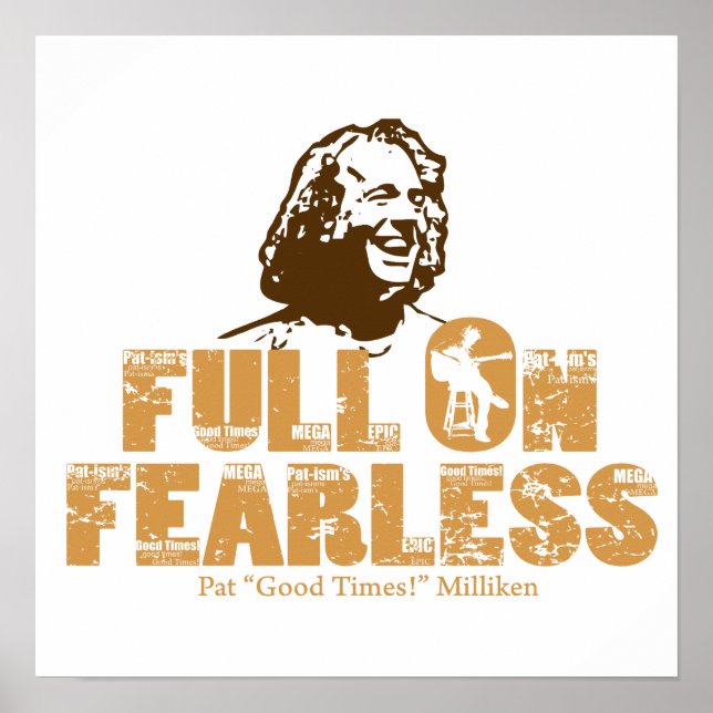 Fullt on Fearless Pat Milliken Poster (Framsidan)