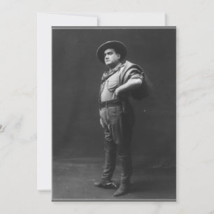Fullt-organet Porträtt vid Enrico Caruso Inbjudningar
