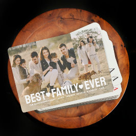 Fullt Photo Anpassningsbar Best Family nånsin koll Casinokort