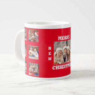 FULLT PHOTO COLLAGE GOD JUL ESPECIAL MUGG JUMBO MUGG