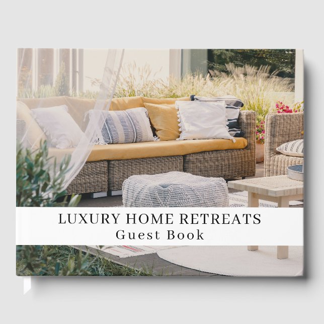 Fullt Photo Vacation Rental Guest Bok (Framsida)