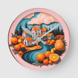 Fullt Plate Rund Klocka