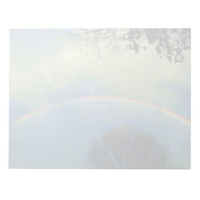 Fullt rainbow i Seurat stil Anteckningsblock (Framsida)