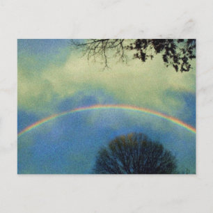 Fullt rainbow i Seurat stil Vykort