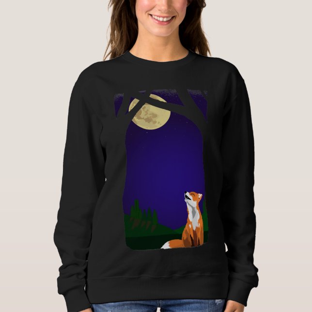 Fullt räv t shirt (Framsida)