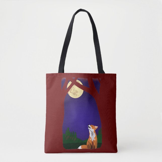 Fullt räv tygkasse (Framsida)