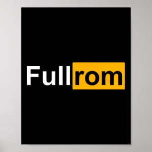 Fullt Rom Fitness Bodybuilding Gym Fullt Rom Poster