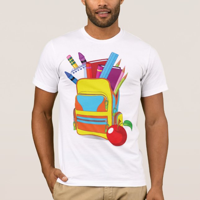 Fullt School Bag Manar T-Shirt (Framsida)