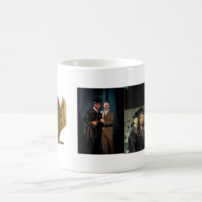 Fullt seglar studentenmuggen magisk mugg (Center)