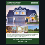 Fullt sida 2, sidhus för försäljning av flygblad m<br><div class="desc">Tittar du sälja ditt hem? Skapa en professionell tittar flygblad för att annonsera din hemlista till potentiella köpare. Den här flygplanet i fullt är två sidor och redot ska anpassas med all din listinformation. Det finns platser för 4 foton av ditt hem på framsidan och rummet på baksidan för att...</div>