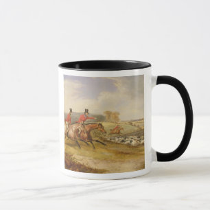 Fullt skrik, ungkarl Hall, 1835 (olja på kanfas) Mugg