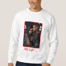 Fullt-Sleeve T-Shirts, Romantic Porträtt!"