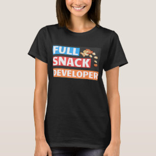 FULLT SNACK DEVELOPER - DEVELOPER PUN T SHIRT