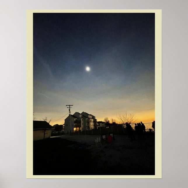 Fullt Solar Eclipse Poster (Framsidan)