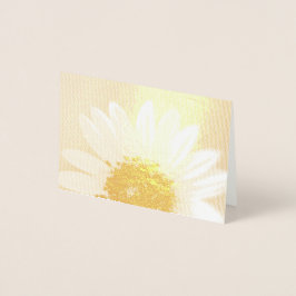 Fullt Solros Folierat Kort