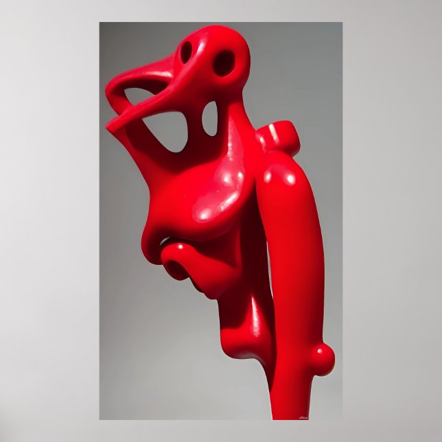 Fullt som fästpunkt - Ken Gage Surreal Art Poster (Framsidan)