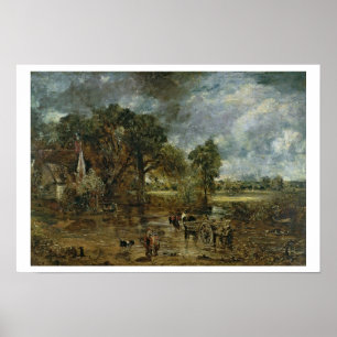 Fullt  studie för "The Hay Wain", 1821 Poster
