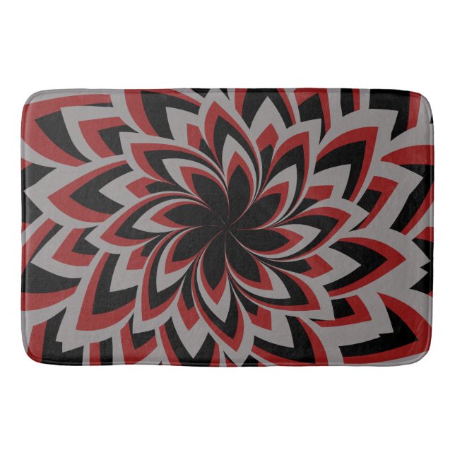 FULLT SWIRL FLOWER BADRUMSMATTA (Framsidan)