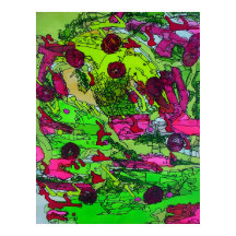 Fullt till Myself Marie Gage Abstrakt Fine Art