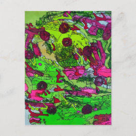 Fullt till Myself Marie Gage Abstrakt Fine Art Vykort