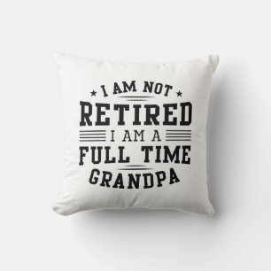 Fullt Time Grandpa Kudde