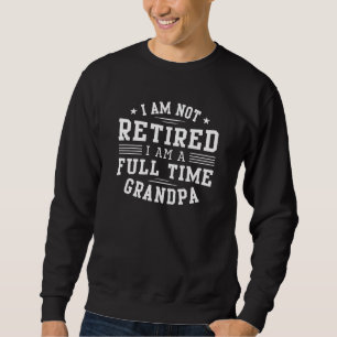 Fullt Time Grandpa Lång Ärmad Tröja