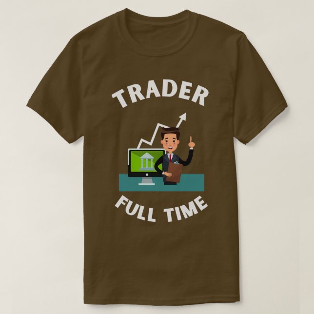 Fullt Time Trader-julafton Toppar 12 T Shirt (Design framsida)