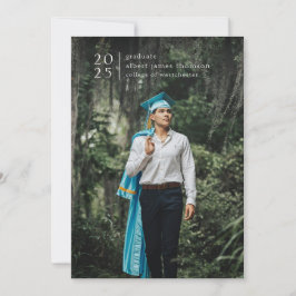 fullt utfaller ett modernt, enkelt foto fet år meddelande