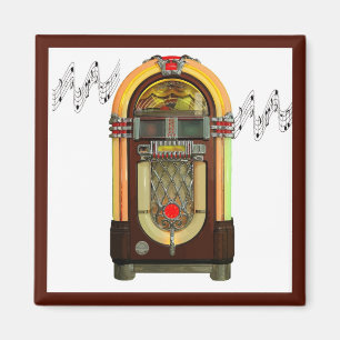Fullvuxen övre Jukeboxmagnet Magnet