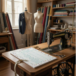 Fully Customizable Body Measurements Chart Notepad Anteckningsblock