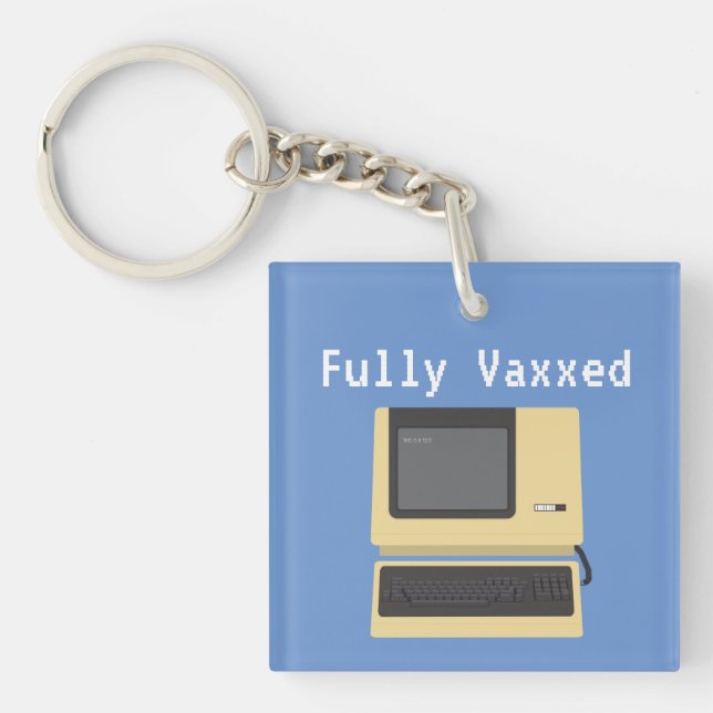 Fully Vaxxed Funny Geek Computer Joke (Framsidan)