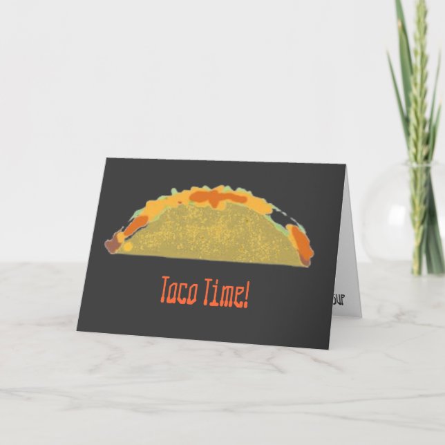Fullyloaded Taco Time! Inbjudan (Framsida)