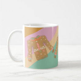 Fulstassig jultröja Groovy jul färgglad virvel Kaffemugg