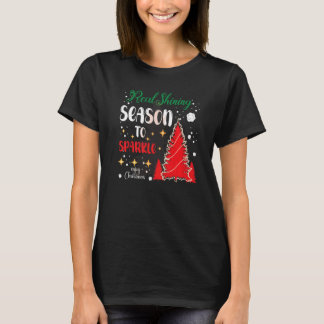 Fulstasslig Jultröja. Julen Tomte Renar Snömannen  T Shirt