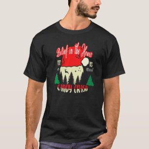 Fulstasslig tröja. Jul Tomte Ren Snömannen Gin T Shirt