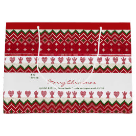 Fulstyg tröja stickad hygge änglar hjärtan jul